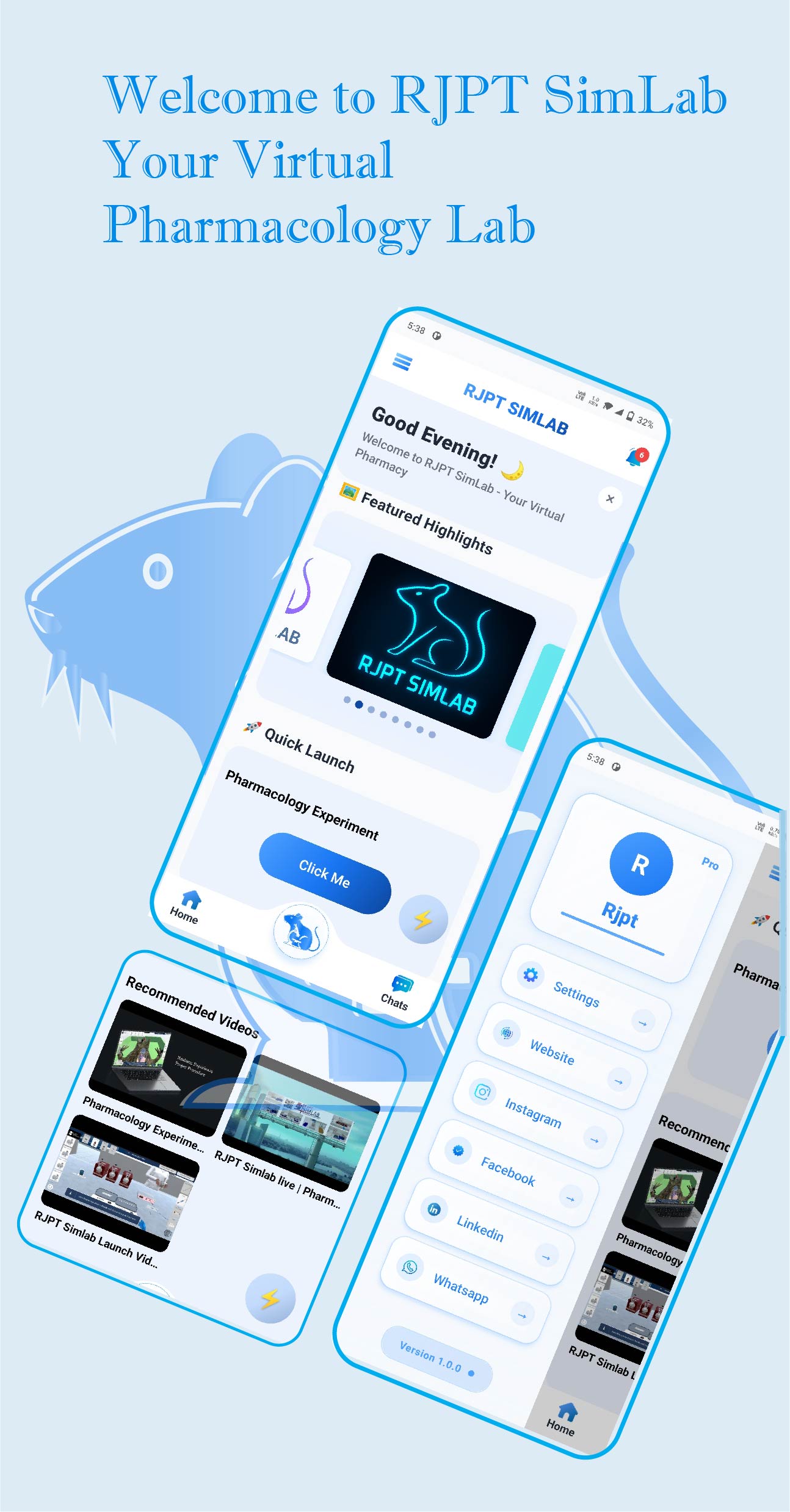 App Home Screen